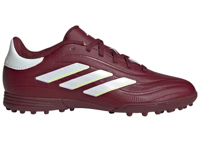 Pre-owned Adidas Originals Copa Pure Ii League Turf Team Solar Yellow Sneakers In Shadow Red/cloud White/team Solar Yellow 2 In Multi
