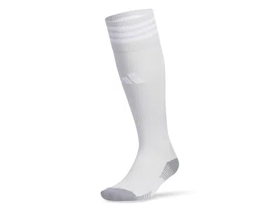 Adidas Originals Copa Zone Cushion 5 Otc Socks (little Kid/big Kid/adult) Crew Cut Socks Shoes Team Light Grey/white: In Gray