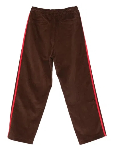 Adidas Originals Corduroy Track Pants In Brown