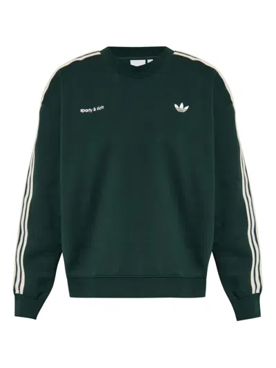 ADIDAS ORIGINALS COTTON-BLEND SWEATSHIRT