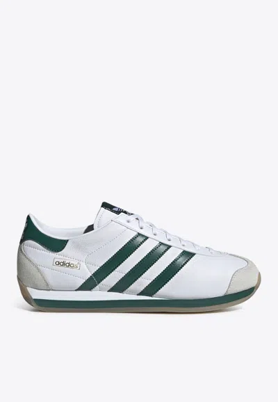 ADIDAS ORIGINALS COUNTRY JAPAN LEATHER SNEAKERS
