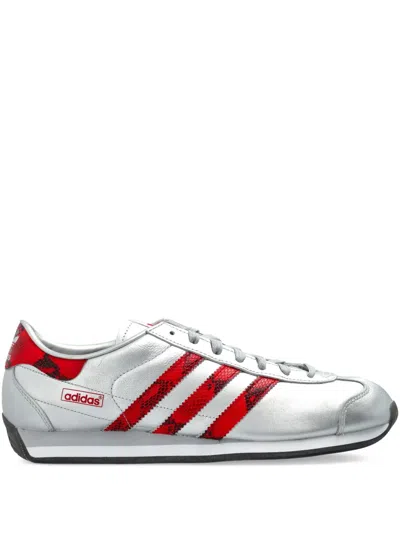 Adidas Originals Country Japan Sneakers In Silver Met. / Better