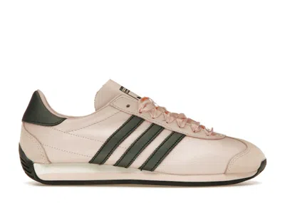 Pre-owned Adidas Originals Country Og Ribbon Lace (women's) Sneakers In Wonder Quartz/core Black/off White