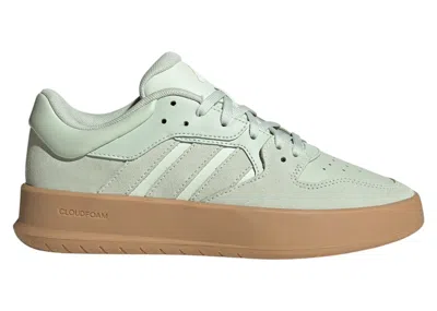 Pre-owned Adidas Originals Court 24 (women's) Sneakers In Linen Green/off White