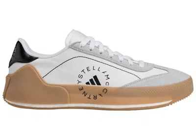 Pre-owned Adidas Originals Court Boost By Stella Mccartney (women's) Sneakers In Cloud White/charcoal/core Black