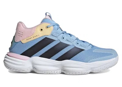 Pre-owned Adidas Originals Court Stabil Indoor White (women's) Sneakers In Cloud White/bright Royal/team Solar Orange In Multi