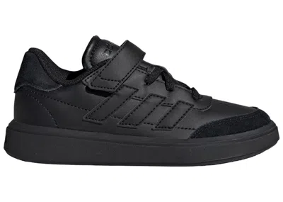 Pre-owned Adidas Originals Courtblock Sneakers In Core Black
