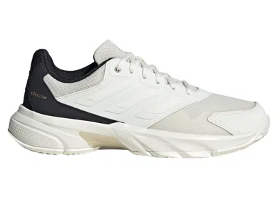 Pre-owned Adidas Originals Courtjam Control 3 Champagne Met (women's) Sneakers In Champagne Met In Off White/champagne Met.