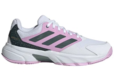 Pre-owned Adidas Originals Courtjam Control 3 (women's) Sneakers In Bronze Strata/legend Ink/bliss Lilac