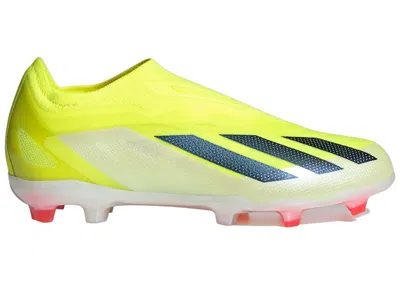 Pre-owned Adidas Originals Crazyfast Elite Laceless Fg Team Solar Yellow Sneakers In Team Solar Yellow 2/core Black/cloud White In Multi