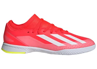 Pre-owned Adidas Originals Crazyfast League Indoor Team Solar Yellow Sneakers In Solar Red/cloud White/team Solar Yellow 2 In Multi