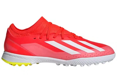Pre-owned Adidas Originals Crazyfast League Turf Team Solar Yellow Sneakers In Solar Red/cloud White/team Solar Yellow 2 In Multi