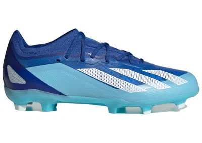 Pre-owned Adidas Originals Crazyfast.1 Fg Sneakers In Bright Royal/cloud White/solar Red