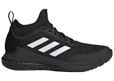 Pre-owned Adidas Originals Crazyflight Mid (women's) Sneakers In Core Black/cloud White/carbon In Multi