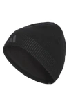Adidas Originals Creator Three Stripe Beanie In Black/carbon Grey/grey