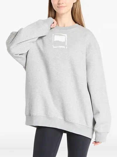 Adidas Originals Crew-neck Sweater In Gray