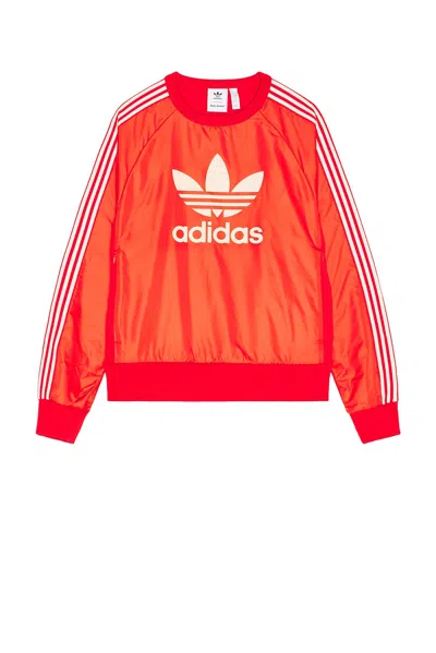 Adidas Originals Crew Sweater In Better Scarlet
