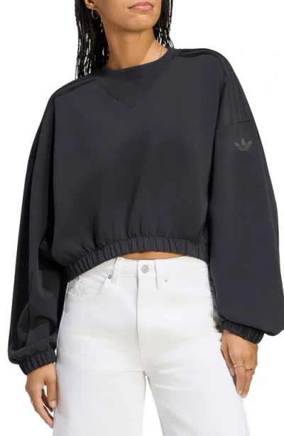 Adidas Originals Crewneck Sweatshirt In Black