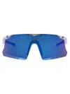 Adidas Originals Cristallo / Blu Specchiato Injectate Sunglasses