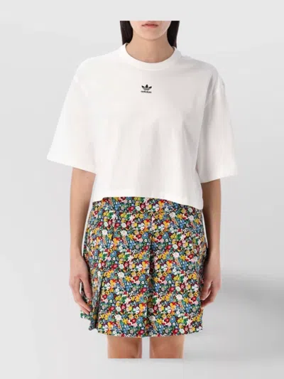 ADIDAS ORIGINALS CROPPED T-SHIRT CREW NECK