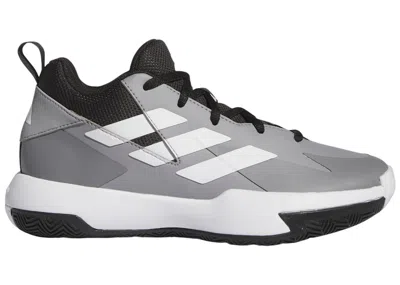 Pre-owned Adidas Originals Cross Em Up Select J Grey Sneakers In Grey Three/cloud White/core Black