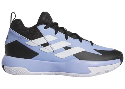 Pre-owned Adidas Originals Cross 'em Up Select Mid Sneakers In Blue Spark/core Black/cloud White