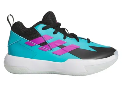 Pre-owned Adidas Originals Cross 'em Up Select Sneakers In Lucid Cyan/core Black/purple Burst