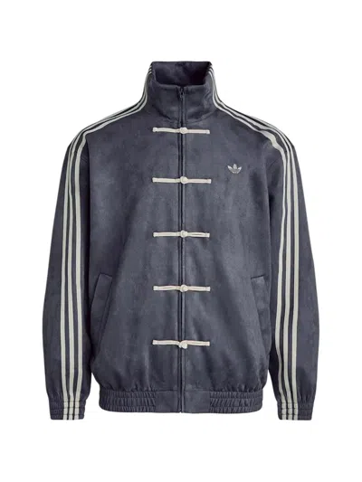 Adidas Originals Ctt 3.1 Chinese High-neck Jacket In Blue