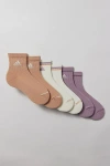 Adidas Originals Cushioned Sport Crew Sock 3-pack In Neutral, Women's At Urban Outfitters