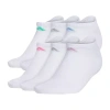 Adidas Originals Cushioned Womens 6 Pair No Show Socks In White