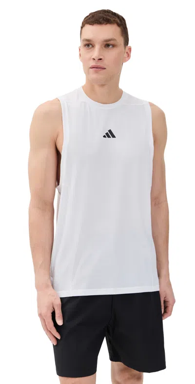 Adidas Originals D4t Workout Tank White