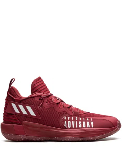 Adidas Originals Dame 7 Extply "opponent Advisory In Red