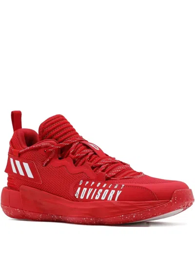 Adidas Originals Dame 7 Extply Trainers In Red
