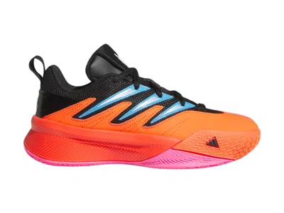 Pre-owned Adidas Originals Dame Certified 3 Sneakers In Solar Red/core Black/cloud White In Multi
