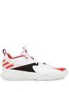 Adidas Originals Dame Certified Men's Basketball Shoe Cloud White/vivid Red/dash Grey In White