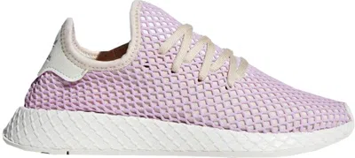 Pre-owned Adidas Originals Deerupt (women's) Sneakers In Linen/clear Lilac