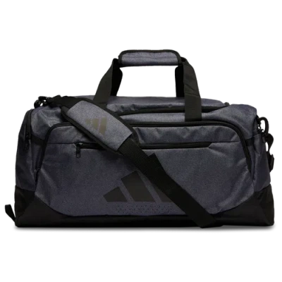 Adidas Originals Defender 5 Medium Duffel Bag In Grey/black