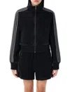 Adidas Originals Adicolor Denim Track Jacket In Black