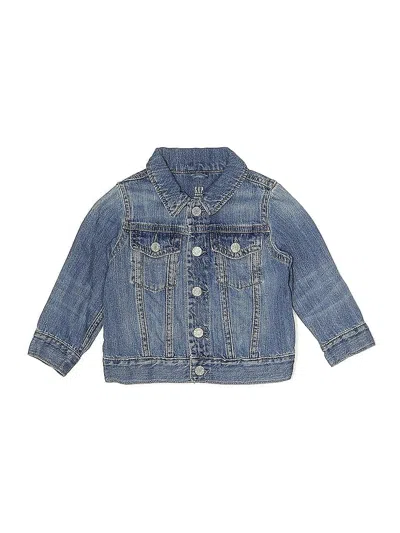 Pre-owned Adidas Originals Kids' Denim Jacket In Blue