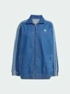 Adidas Originals Denim Os Track Top In Blue