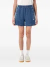 Adidas Originals Adicolor Denim Firebird Shorts In Blue