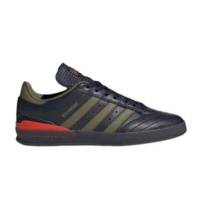 Pre-owned Adidas Originals Descendant X Crustar 'olive Stripes' In Blue