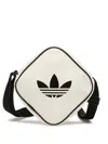 Adidas Originals Diamond-shape Logo-print Shoulder Bag In White
