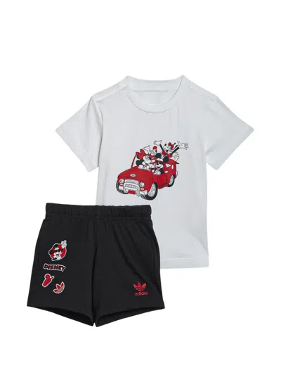 Adidas Originals Kids' Disney Mickey And Friends Shorts Set In Multi