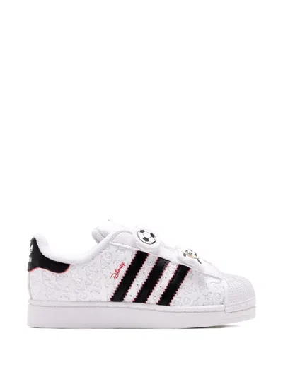Adidas Originals Babies' Disney Superstar Sneakers In White