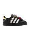 Adidas Originals Disney Superstar Stripe Sneakers In Multi