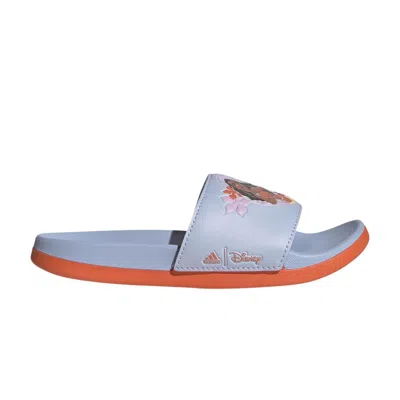 Pre-owned Adidas Originals Disney X Adidas Adilette Comfort Slide J 'moana' | Blue | Kid's Size 1