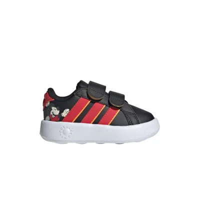 Pre-owned Adidas Originals Disney X Adidas Grand Court Infant 'mickey Mouse' | Black | Infant Size 5