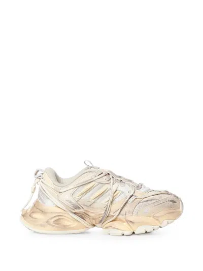 Adidas Originals Distressed Panelled Sneakers In Multi