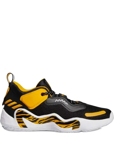 Adidas Originals D.o.n. Issue 3 "core Black/team Colleg Gold/cloud White" Sneakers In Multi
